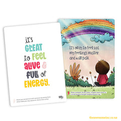 Affirmations & Actions Card Set (age 5+)