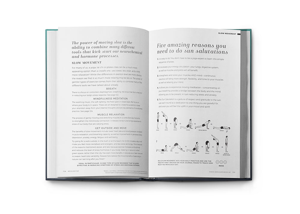 Adult gratitude journal for mindset and mental health 