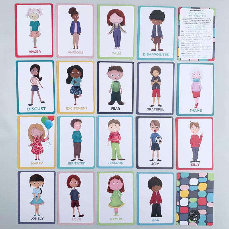 Emotional cards for kids